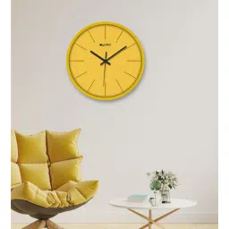 olive tree William Yellow ABS Plastic Wall Clock-picture-22