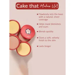 Olivia SkinSync Pan Cake Long-Lasting & Weightless Compact - 30g - Caramel Lush 24 image 4