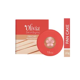 Olivia SkinSync Pan Cake Long Lasting & Weightless Compact - 30g - Pinacolada Pie 21-picture-12