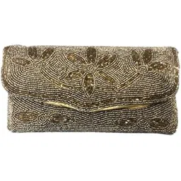 oll oo la la beauty OLL women beaded designer sling purse | sling Purse | Wedding sling bag | Party Hand Purse | Women sling Purse | GOLDEN BROWN COLOR-picture-29