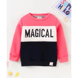 Ollypop Full Sleeves Sweatshirts Magical Print - Rose Pink-picture-23
