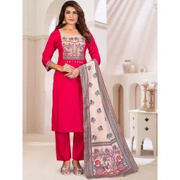 olwaze Raashi Women Floral Ethnic Kurta Set-picture-41