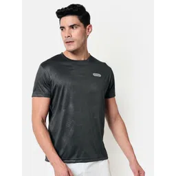 OLWEN Abstract Printed Crew Neck Anti Odour T-Shirt-picture-21