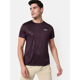 OLWEN Abstract Printed Crew Neck Anti Odour T-Shirt-picture-44