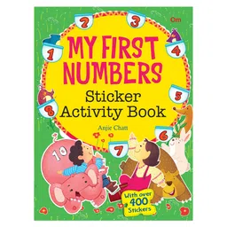 om books international Activity book: My First Numbers Sticker Activity Book - Sticker Book With 350 Stickers, English-picture-21