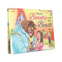 om books international Illustrated Pop-Up Beauty and the Beast Fairy Tales Book - English-picture-16