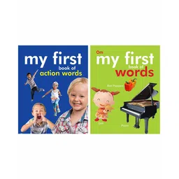 om books international My First Book of Action Words & Words Pack of 2 - English-picture-22