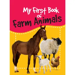om books international My First Book of Farm Animals Picture Book - English-picture-31