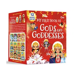 om books international My First Book of Gods and Goddesses (Boxed Set) - Set of 12 Books | Illustrated Board Books on Hindu Mythology: Vaishno Devi | Krishna | Shiva | Ganesha | Hanuman | Lakshmi; for Ages 3+-picture-12