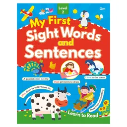 om books international My First Sight Words and Sentences Level 2 Book - English-picture-27