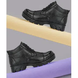 omee gold New DMS Steel Toe Army/NCC/Police Boots For Men-picture-12