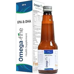 Omegafine Health Supplement Syrup with Fish Oil (Omega - 3, EPA, DHA) For Brain Health & Immunity - 225ml-picture-30