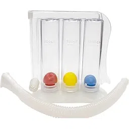 OMMED Life Sciences 3 Ball Incentive Spirometer Breathing Exerciser for Lung Recovery, Deep We are Manufacturer of Various Medical Devices Since 15 Years Ideal Post-Surgery Fitness Training (Pack 1)-picture-20