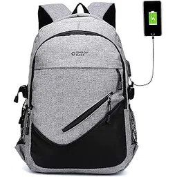 omron bags Laptop Backpack With USB Charging Port, Water Resistant College, Office Bag for Men & Women-picture-47