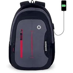 omron bags Large 30L Laptop Backpack For Men and Women (Red New)-picture-11