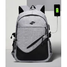 omron bags Large 40 L Laptop Backpack Laptop Backpack With Usb Charging Port, Water Resistant with College Computer Bag for Men & Women (Grey)-picture-12