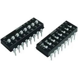 OMRON ELECTRONIC COMPONENTS DIP SWITCH, 4, SPST, RAISED SLIDE, A6TN-4104-picture-17