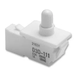OMRON ELECTRONIC COMPONENTS SWITCH, DOOR, PLUNGER, SPDT, 1A, D3D111-picture-26
