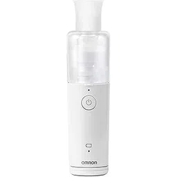 Omron Nebulizer Microair Ne-U100 Portable Pocket Sized 360 Degree Silent Mesh Nebulizer (White)-picture-12