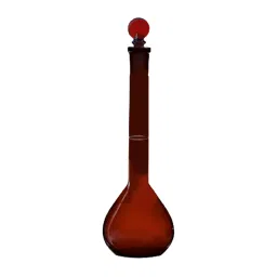 Omsons Germany 2000 ml Amber Class A Volumetric Flask with NABL 59/14-picture-31