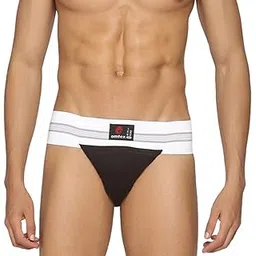 omtex Athletic Rome Cotton Stretchable Supporter Back Covered with Cup Pocket, Ideal for Workout and Sports Quick Dry Moisture Wicking Underwear-picture-37