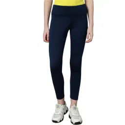 Omtex Blue Mid Rise Sports Tights-picture-10