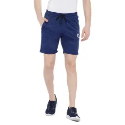 Omtex Blue Regular Fit Solid Shorts-picture-23