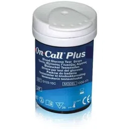 On Call Plus 007 50 Glucometer Strips-picture-18
