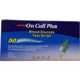 On Call Plus 394353 50 Pcs Glucometer Strips Box-picture-12