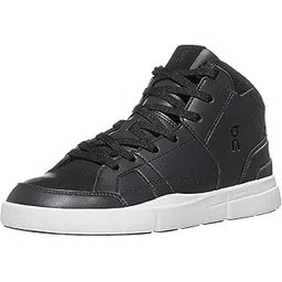 on The Roger Clubhouse Mid Women's Running Shoes, Black Eclipse, 6.5-picture-35