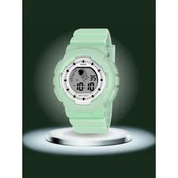 ON TIME OCTUS Unisex Kids Dial & Straps Analogue Watch DIGITAL-023 GREEN-picture-39
