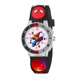 ON TIME OCTUS Unisex Printed Dial Analogue Watch KD-111 BLACK SPIDER-picture-37