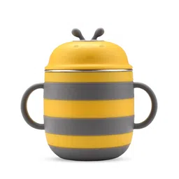 one and only ONE & ONLY Yellow Bee Toddler Sippy Cup 220 ml with Handles-picture-11