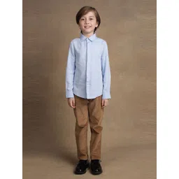 One Friday Boys Comfort Opaque Formal Shirt-picture-32