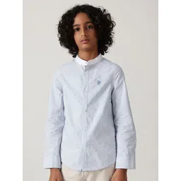 One Friday Boys Comfort Opaque Striped Casual Shirt-picture-29