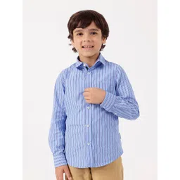 One Friday Boys Comfort Striped Semiformal Shirt-picture-24