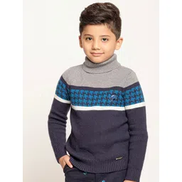 One Friday Boys Striped Sweater Vest-picture-22