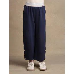 One Friday Girls Relaxed Loose Fit Culottes Trousers-picture-11