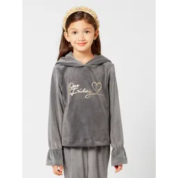 One Friday Grey Print Velvet Top-picture-28