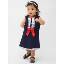 One Friday Infant Girls Pure Cotton A-Line Dress-picture-24