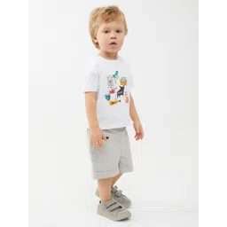 One Friday Infants Boys Graphic Printed T-shirt-picture-35