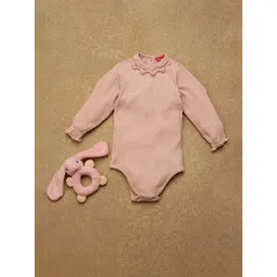 One Friday Infants Ribbed Cotton Bodysuit-picture-28