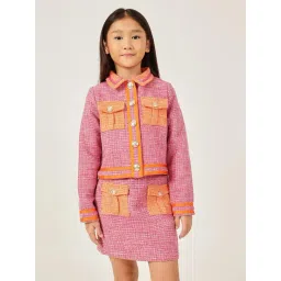 One Friday Kids Pink Jacket-picture-26