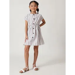 One Friday Striped A-Line Dress-picture-36