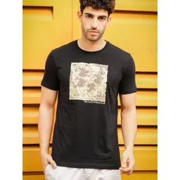 ONE SKY Graphic Printed Round Neck Cotton T-shirt-picture-41