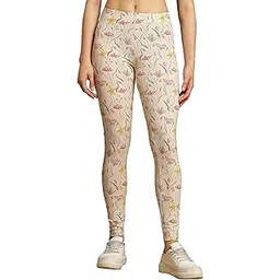 one sky High-Waisted Printed Leggings for Women | Stylish Comfortable & Stretchy Yoga Pants with Fashionable Graphic Patterns | Opaque, Athletic & Seamless Gym Leggings-picture-11
