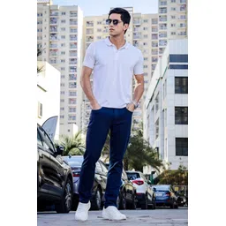 ONE SKY Men Relaxed Fit Mid-Rise Chinos-picture-37