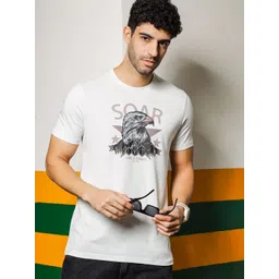 ONE SKY Printed Round Neck Short Sleeves Cotton T-shirt-picture-25