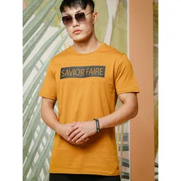 ONE SKY Printed Round Neck Short Sleeves Cotton T-shirt-picture-37