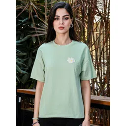 ONE SKY Women Floral Printed T-shirt-picture-42